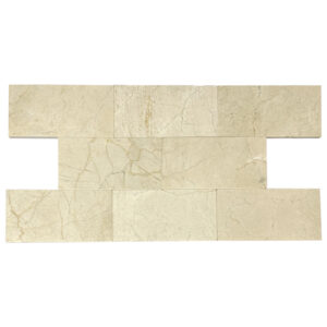 Marfil Beige Marble 3" x 6" Polished Tile