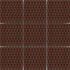 Elemental 4" x 4" Oil Rubbed Bronze Metal Mosaic Tile