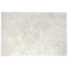 Ivory Travertine 16" x 24" Unfilled/Brushed Straight Edge Tile