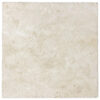 Ivory Travertine 18" x 18" Chiseled and Brushed Tile