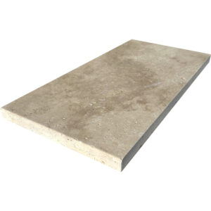 Ivory Travertine 12" x 24" x 1.2" Tumbled Paver