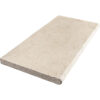 Ivory Travertine 12" x 24" x 1.2" Tumbled Pool Coping