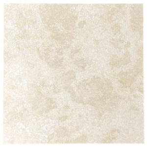 Ivory Travertine 18" x 18" Filled and Honed Tile
