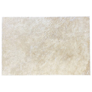 Beige Walnut Travertine 16" x 24" Chiseled and Brushed Tile