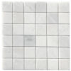 Winter White Marble 2" x 2" Mosaic Tile