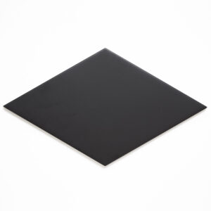 Flow 7.5" x 13" Harlequin Black Matte Porcelain Tile