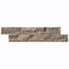 Tuscany Brown Travertine 6" x 24" Split Face Ledger Panel Mosaic Tile