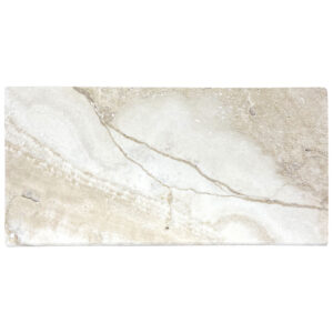 Renata Travertine 12" x 24" x 1.2" Tumbled Pool Coping