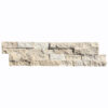 Renata Travertine 6" x 24" Split Face Ledger Panel Mosaic Tile
