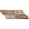 Rustic Desert Unfilled and Honed Ledger Mosaic Tile