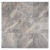 Argento Travertine 18" x 18" Filled and Honed Tile