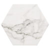 Pearl White 10 inch Honeycomb Porcelain Tile