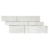 Creamy Marble 9" x 20" Plank Honed Mosaic Tile