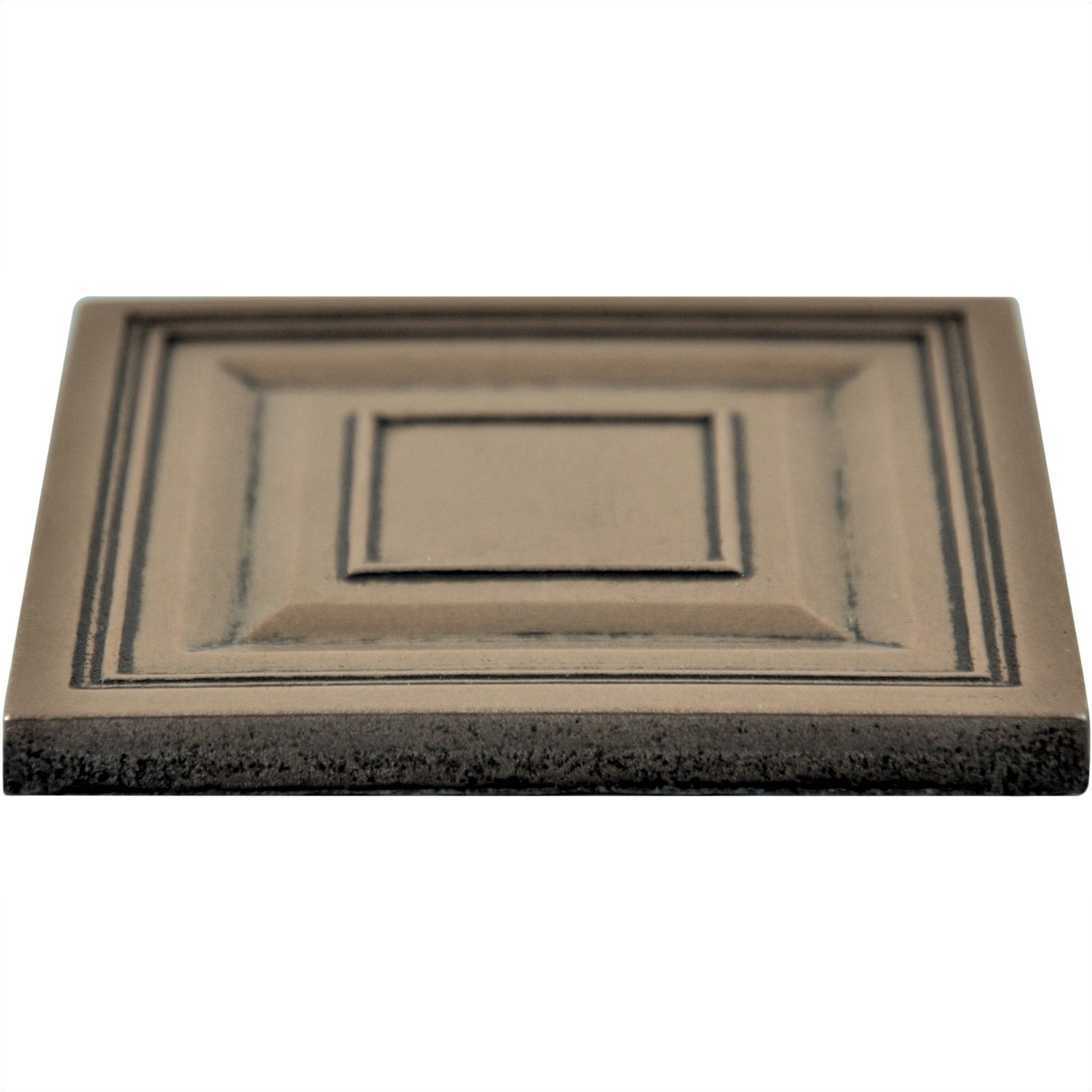 Custom Metal Insert Tile Bronze 2x2 - Tiles'nThings | Online Tile Store ...