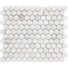 Royal Umbra Marble 1" x 1" Honeycomb Honed Mosaic Tile