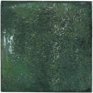 Legado 6"x6" Porcelain Glossy Tile - Green